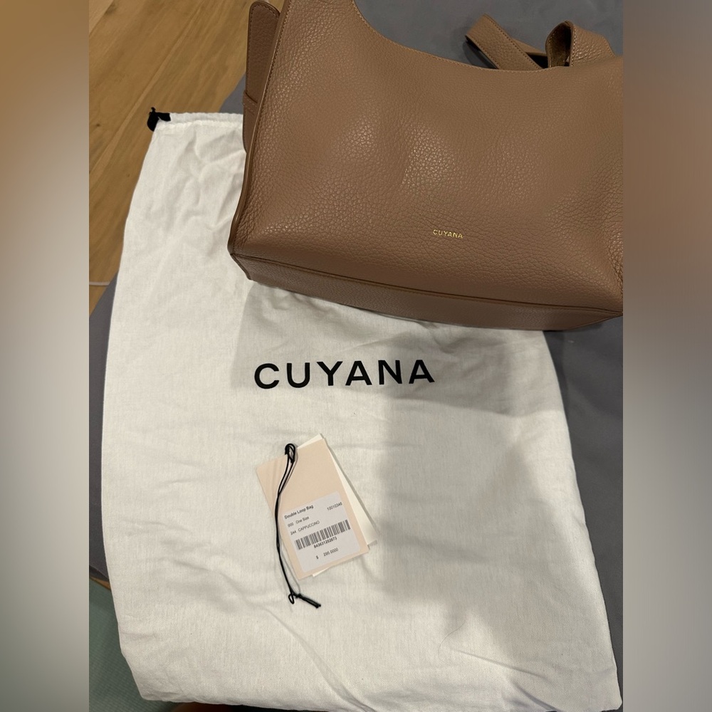 Cuyana double loop bag